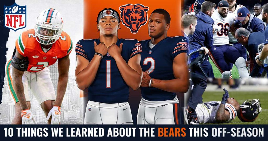 10 things we learned about the Bears this off-season
